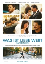 Filmplakat Was ist Liebe wert - Materialists 