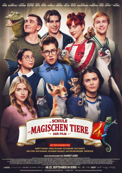 Filmplakat Die Schule der magischen Tiere 4, ab 25.09.25 