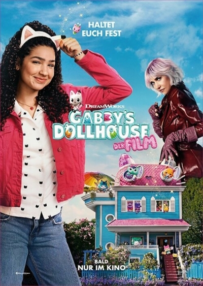 Filmplakat Gabby`s Dollhouse: Der Film, ab 09.10. im Kino 