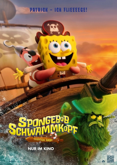 Filmplakat SpongeBob Schwammkopf: Piraten Ahoi!, ab 25.12 