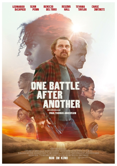 Filmplakat One Battle After Another, ab 25.09. im Kino 