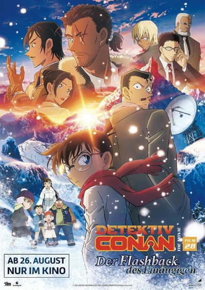 Filmplakat Detektiv Conan 28: Der Flashback des Einäugigen 