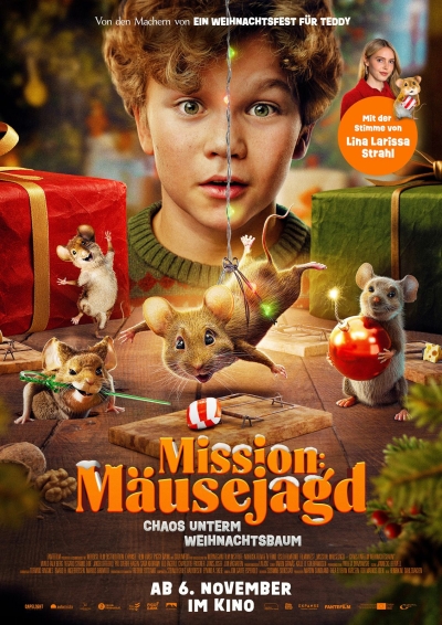Filmplakat Mission Mäusejagd - Chaos unterm Weihnachtsbaum 