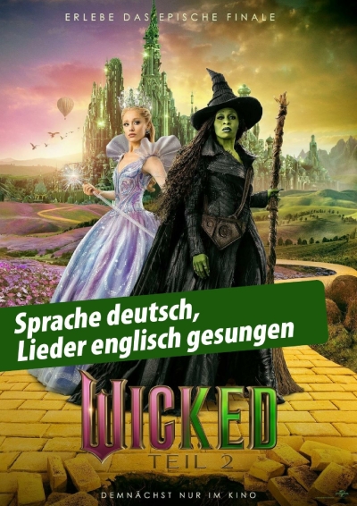 Filmplakat Wicked: Teil 2 