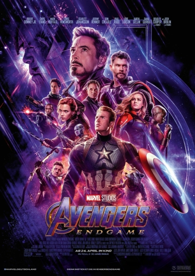 Filmplakat: Avengers Endgame, ab 24.09. zurück auf der großen Leinwand!