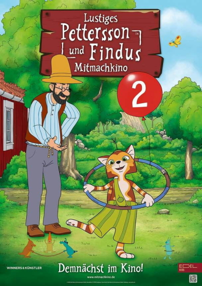 Filmplakat Pettersson und Findus Mitmachkino 