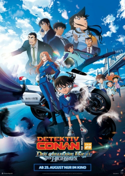 Filmplakat: Detective Conan Film 29: Der gefallene Engel des Highways, am 28.08. ca. 20: 00 Uhr